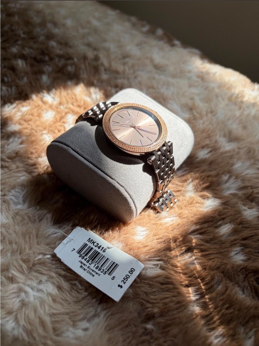 Macy's Rose Gold-Tone Women's Bracelet Watch